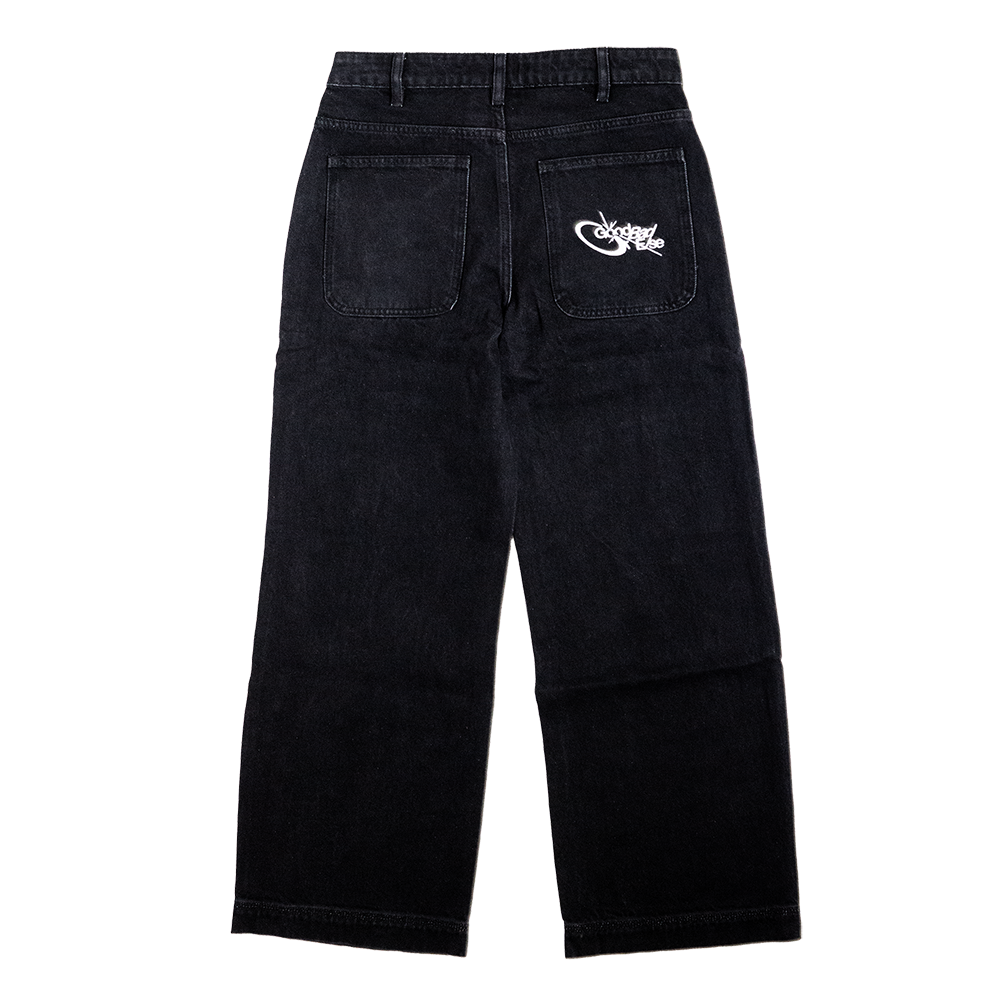 Doberman Denim Pants - Black