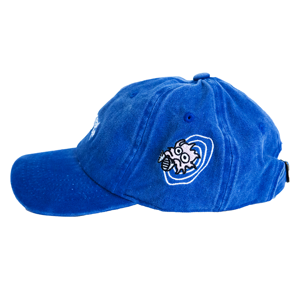 Bytz Vortex Dad Hat - Blue Wash