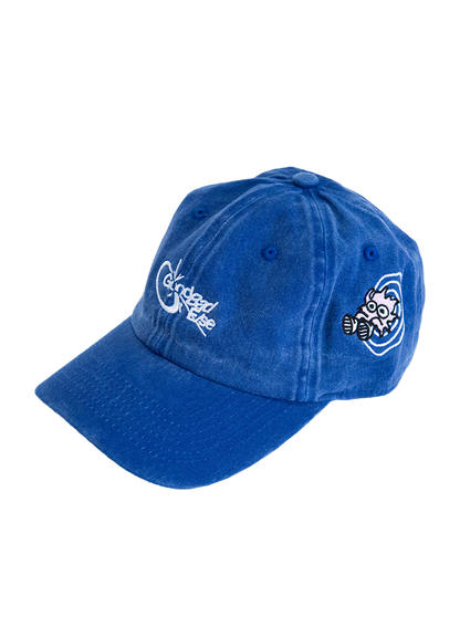 Bytz Vortex Dad Hat - Blue Wash – GOODBADORELSE Bytz Vortex Dad Hat - Blue Wash – GOODBADORELSE